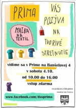 Tvorivé dielne: Maľba na textil 