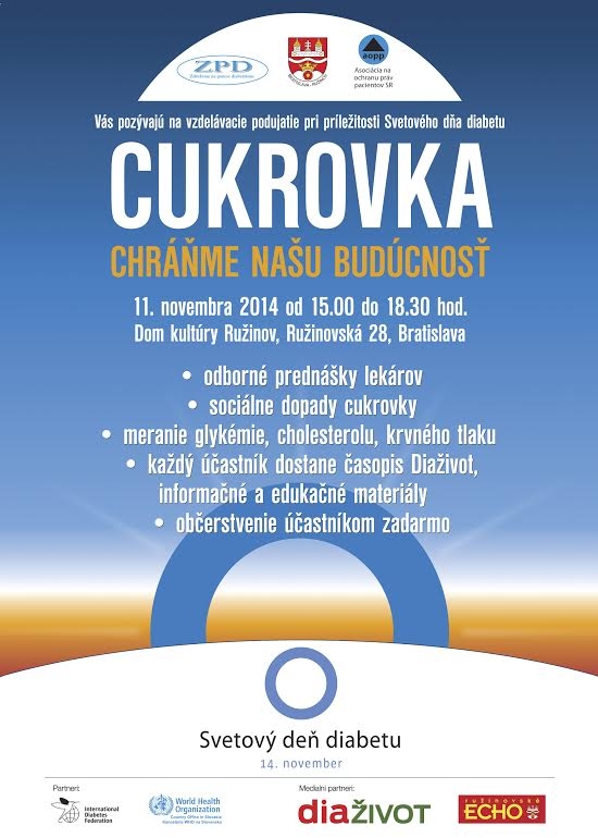 CUKROVKA, CHRÁŇME NAŠU BUDÚCNOSŤ