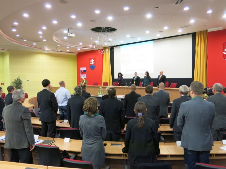 Ustanovujúce miestne zastupiteľstvo 27.11. 2014 