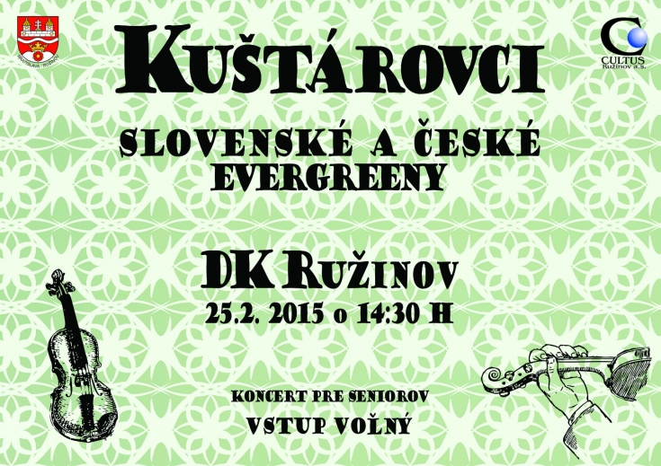 Kuštárovci - slovenské a české evergreeny