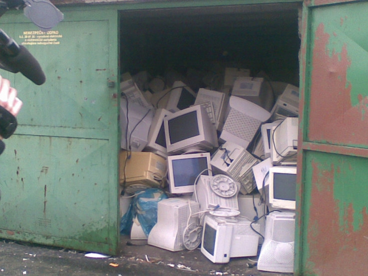 Zber starých elektrospotrebičov 