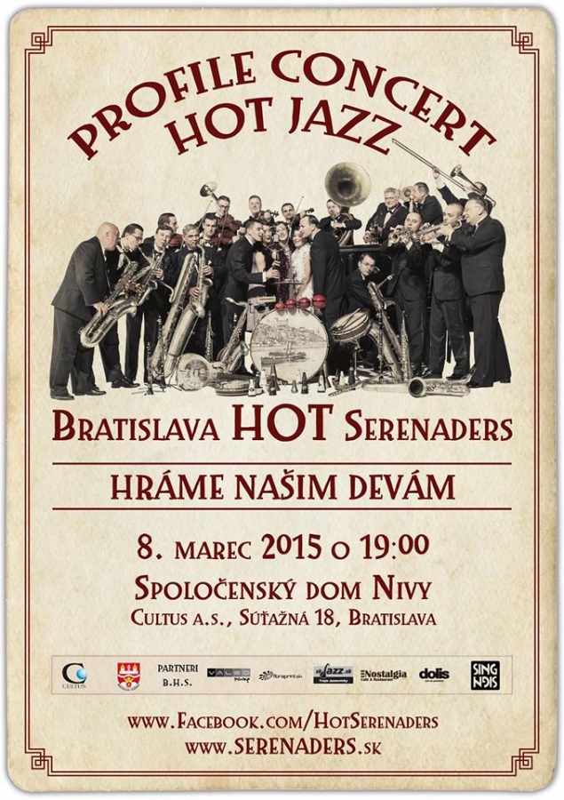 Koncert Orchestra Bratislava Hot Serenaders
