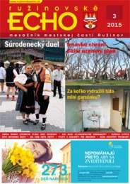 Ružinovské echo Marec 2015