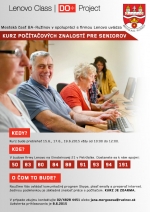 Kurz počítačových znalostí pre seniorov