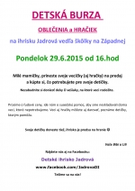 Detská burza oblečenia a hračiek