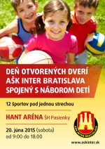 Deň otvorených dverí AŠK Inter spojený s náborom detí 