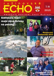 Ružinovské echo Júl - August 2015
