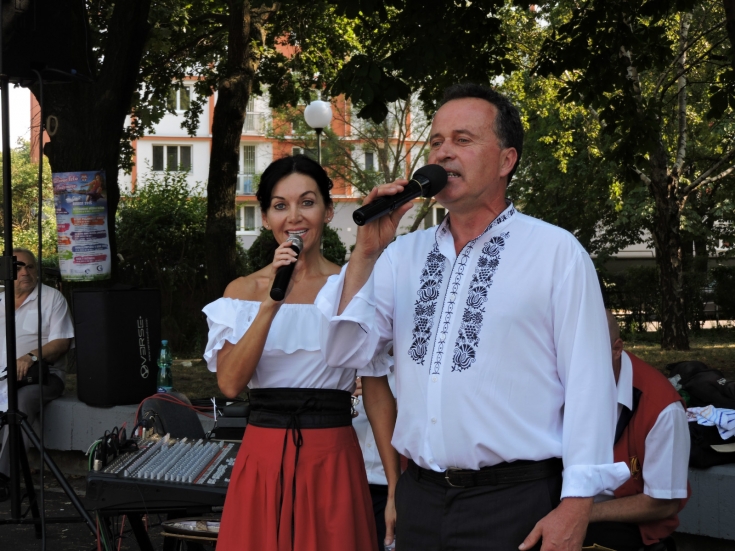Moravanka Jana Slabáka pri fontáne 