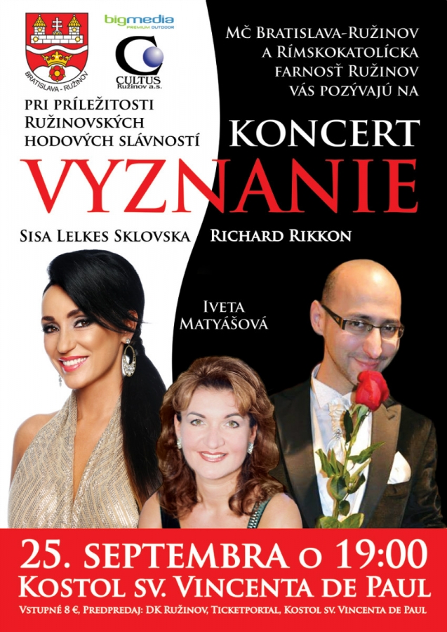 Ružinovské hodové slávnosti - Vyznanie
