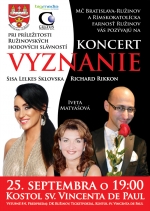 Ružinovské hodové slávnosti - Vyznanie