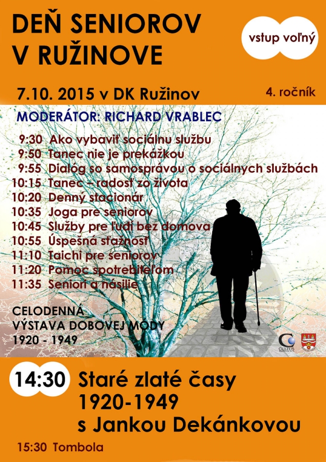 DEŇ SENIOROV V RUŽINOVE