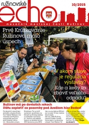 Ružinovské echo Október 2015