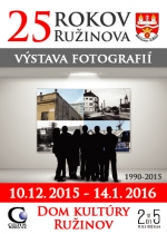 Výstava fotografií: 25 rokov Ružinov 