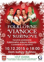 Folklórne vianoce v Ružinove
