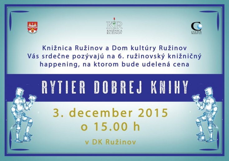 Ružinovský knižničný happening