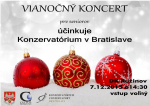 Vianočný koncert pre ružinovských seniorov