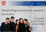 Novoročný koncert pre seniorov