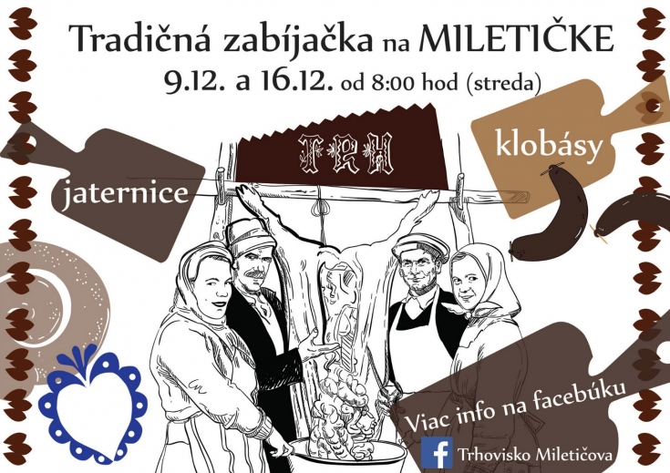 Tradičná zabíjačka na Miletičke