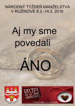 Fotosúťaž o najsympatickejšiu "selfie" pre manželské páry z Ružinova