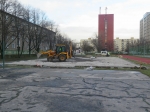 Práce na multifunkčnom ihrisku na Medzilaboreckej pokračujú