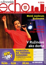 Ružinovské echo Apríl 2016