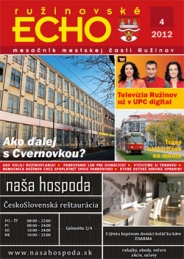 Ružinovské echo Apríl 2012