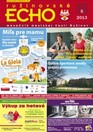 Ružinovské echo Máj 2013