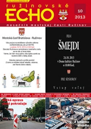 Ružinovské echo Október 2013