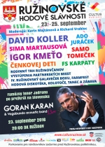 Ružinovské hody sa blížia