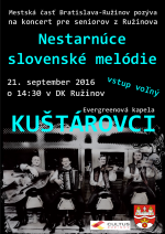 Koncert pre seniorov