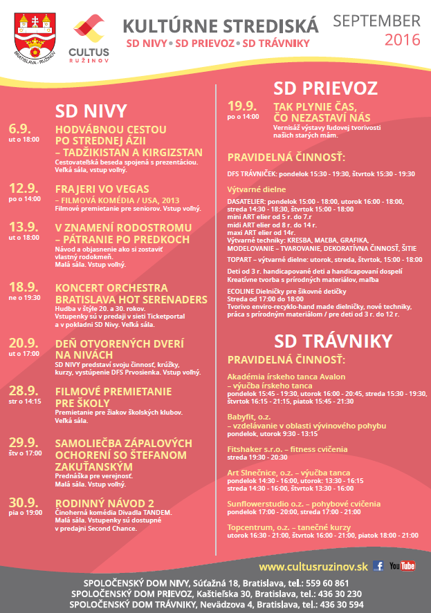 Koncert orchestra Bratislava Hot Serenaders