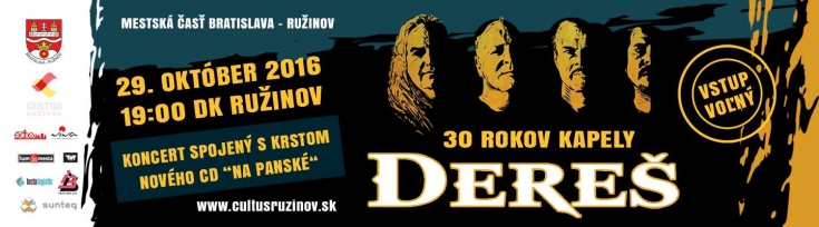 30 rokov kapely Dereš