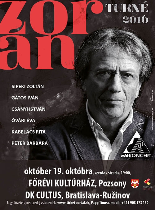 Zoran - Turné 2016