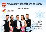 Novoročný koncert pre seniorov MČ Ružinov