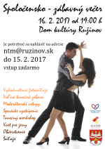 Spoločensko-zábavný večer pre manželov z Ružinova