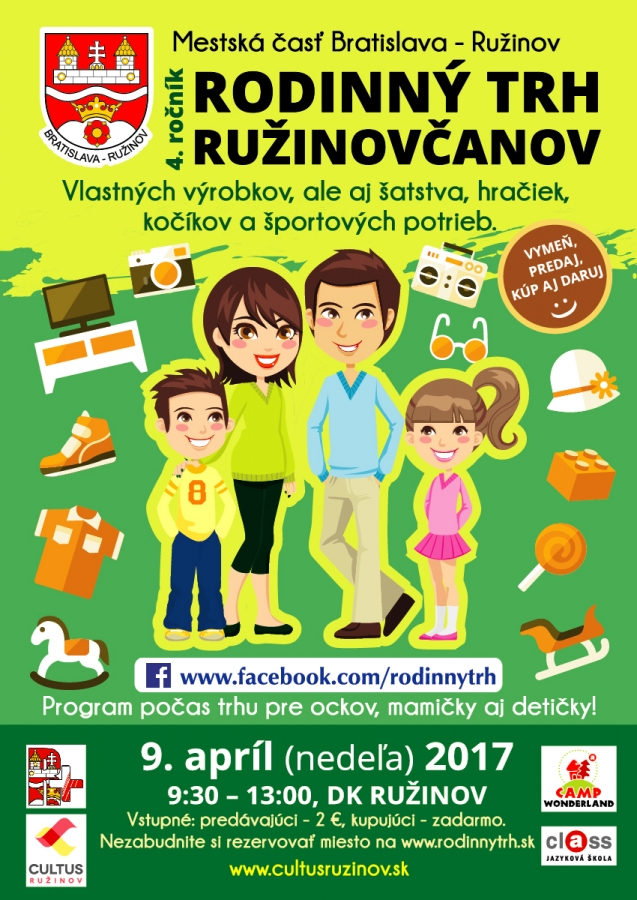 Rodinný trh Ružinovčanov
