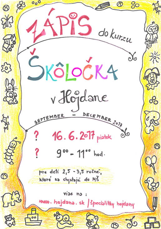 Zápis detí do adaptačnej Škôločky