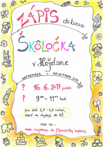 Zápis detí do adaptačnej Škôločky