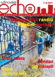 Ružinovské echo Júl - August 2017