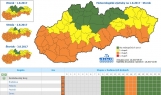 Výstrahy SHMÚ na 1.- 4. 8. 2017