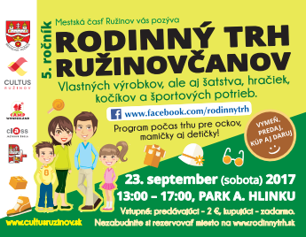 RODINNÝ TRH RUŽINOVČANOV