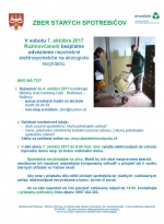 Prihláste elektroodpad do jesenného bezplatného zberu