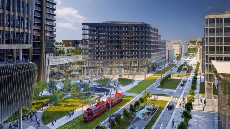 Prezentácia zámeru výstavby električkovej trate v rámci projektu Spojená Bratislava