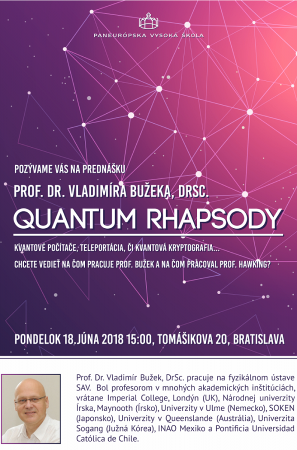 Prednáška QUANTUM RHAPSODY