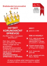 Detský korunovačný sprievod