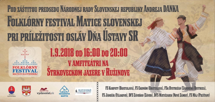 Folklórny festival Matice Slovenskej - už v sobotu!