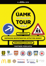 Dopravno bezpečnostná súťaž ÚAMK Bratislava tour 2018