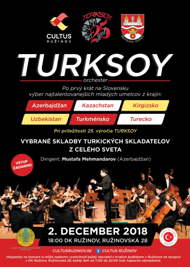 TURKSOY ORCHESTER po prvýkrát na Slovensku