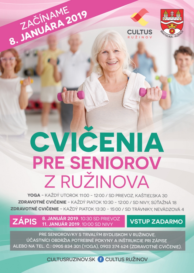 Aktívni seniori v Ružinove!