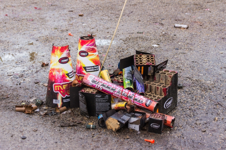 Zákaz používania zábavnej pyrotechniky!
